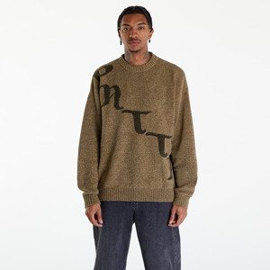 Svetr Patta Chenille Knitted Sweater Sage L