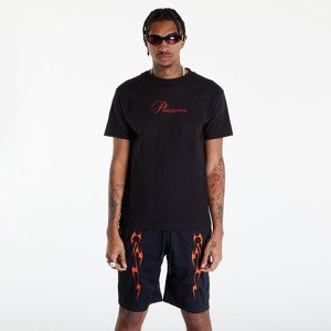 Tričko PLEASURES Stack T-Shirt Black M