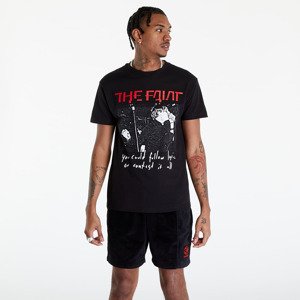 Tričko PLEASURES Logic T-Shirt Black XXL