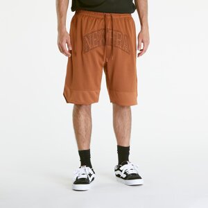 Šortky New Era Arch Logo Mesh Shorts Brown L