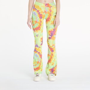 Legíny adidas Tie-Dyed Flared Pant Yellow/ Multicolor S
