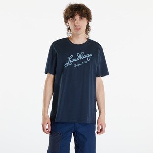 Tričko Lundhags Järpen Logo T-Shirt M Deep Blue XXL