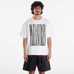 Tričko PLEASURES Stretch Heavyweight T-Shirt White M