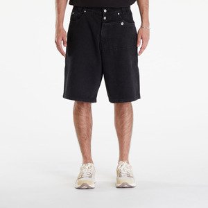 PLEASURES Collision Jorts Faded Black 30