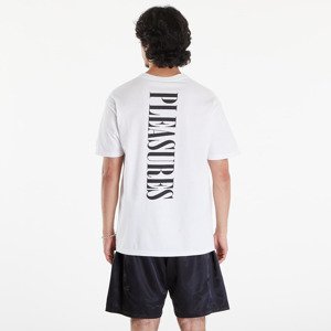 Tričko PLEASURES Vertical T-Shirt White L