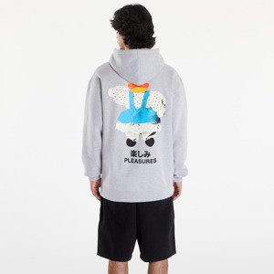 Mikina PLEASURES Duck Hoodie Heather Grey XXL