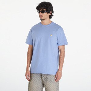 Tričko Carhartt WIP S/S Chase T-Shirt UNISEX Charm Blue/ Gold XL