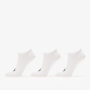 Ponožky adidas Trefoil Liner Socks 3-Pack White 43-46
