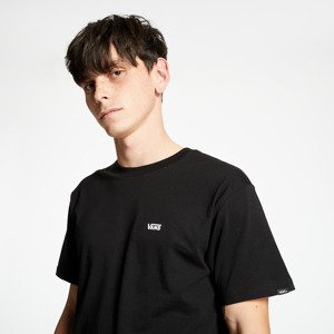 Tričko Vans Left Chest Logo Tee Black/ White L