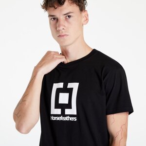 Tričko Horsefeathers Base T-Shirt Black L