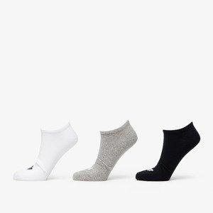 Ponožky adidas Trefoil Liner Socks 3-Pack White/ Black/ Mgreyh 43-46