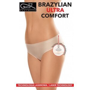 Gatta 41592 Brazilky Ultra Comfort dámské kalhotky S white/bílá