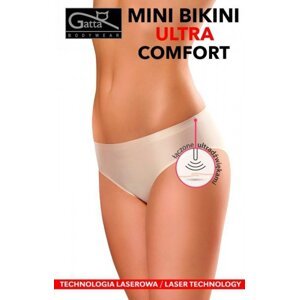 Gatta 41590 Mini Bikini Ultra Comfort dámské kalhotky L beige/béžová
