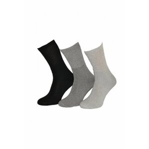 E&E  024 A'5 5-pack pánské ponožky 35-38 bílá