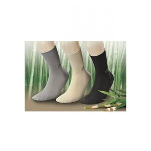 JJW Deo Med zdravotní/Bamboo Ponožky 43-46 grafitová (tmavě šedá)