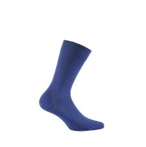 Wola Perfect Man W94.N03 Pánské ponožky jednobarevné  39-41 saphire b71/odstín modré
