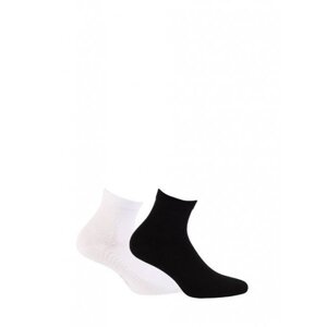 Wola W94.3N4 AG+ Pánské kotníkové ponožky 39-41 ash/odstín šedé