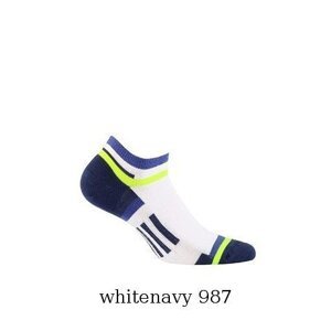 Wola Sportive W91.1N3 Ag+ Pánské ponožky 45-47 white