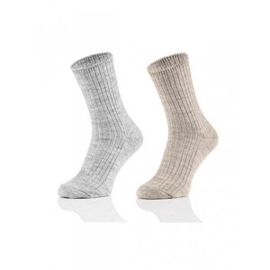 Tak Natural Wool 1078 beztlakové Ponožky 44-46 tmavě modrá