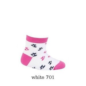 Gatta Cottoline jarní-letní vzorované G14.59N 0-2 let Dívčí ponožky 15-17 lavender
