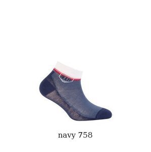 Gatta Cottoline jarní-letní vzorované G34.N59 6-11 let Dětské ponožky 30-32 white