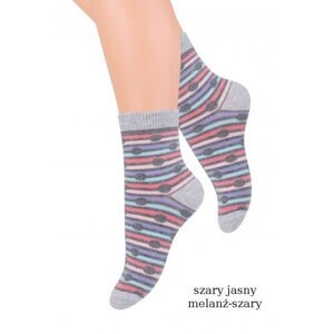 Steven Cotton Candy art.138 Dívčí ponožky 44-46 černá