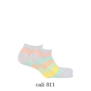 Wola  W41.01P 11-15 lat ponožky s vzorem 36-38 white