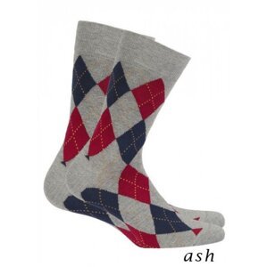 Wola Perfect Man W491 - Ash Pánské ponožky 39/41 ash