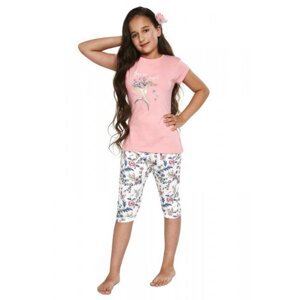 Cornette Perfect 490/88 Dívčí pyžamo 110/116 růžová