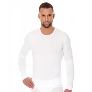 Brubeck LS01120A bílé Pánské tričko M bílá