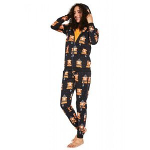 Cornette Bear2 465/292 Dámské pyžamo S černá