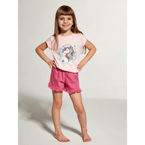 Cornette Kids Girl 459/96 Unicorn Dívčí pyžamo 86-92 růžová