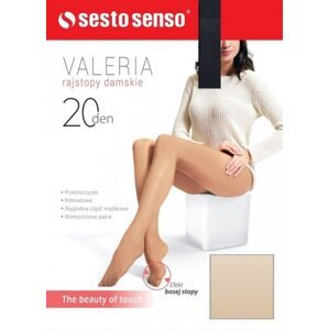 Sesto Senso Valeria 20 DEN Punčochové kalhoty 4 Naturale