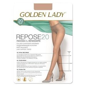 Golden Lady Repose 20 den punčochové kalhoty 2-S castoro/odstín hnědé