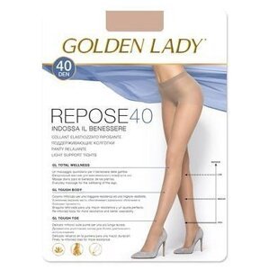 Golden Lady Repose 2-5XL 40 den punčochové kalhoty 3-M daino/odstín béžové