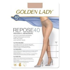 Golden Lady Repose 2-5XL 40 den punčochové kalhoty 3-M visone/odstín béžové