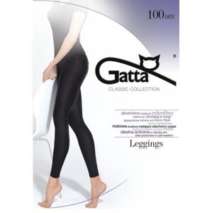 Gatta Microfibra 100 den legíny  4-L nero/černá