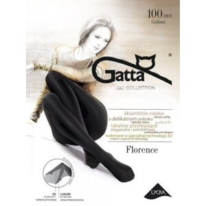 Gatta Florence 100 den punčochové kalhoty 4-L nero/černá