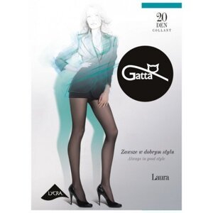 Gatta Laura 20 den 6-XXL punčochové kalhoty 6-XXL grafit/odstín šedé