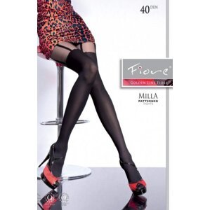 Fiore Milla 40 den punčochové kalhoty 3-M black/černá