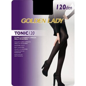 Golden Lady Tonic 120 den punčochové kalhoty 3-M nero/černá