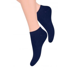 Steven art.052 dámské ponožky, Hladké  35-37 světle modrá