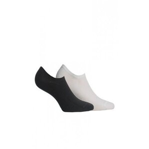 Wola Perfect Woman Soft Cotton W 81004 Dámské kotníkové ponožky  39-41 black/černá