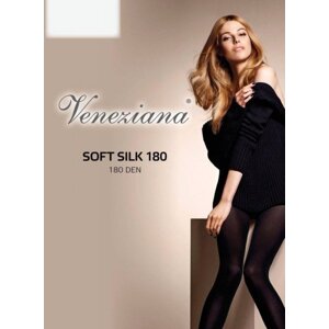 Veneziana Soft Silk 180 den punčochové kalhoty 3-M nero/černá