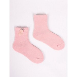 YO! SKF-0008G Frotte Girl s 3D 17-30 Ponožky 27-30 mix barva