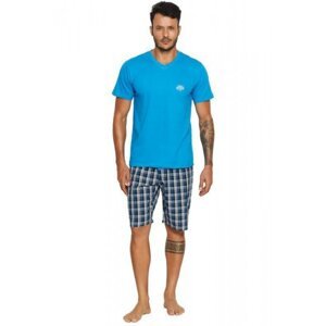 Henderson Vital 37828 modré Pánské pyžamo M modrá