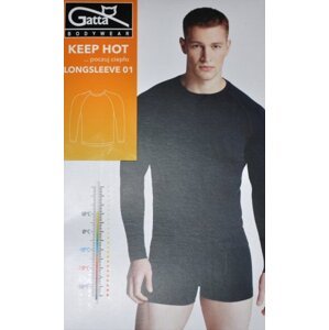 Gatta 43027 Keep Hot Longsleeve Men Pánská košilka XXL black