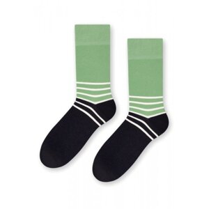 More 079 266 Two colorus zelené/černé Pánské ponožky 43/46 Mix