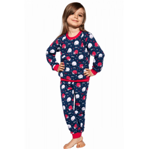 Cornette Young Girl 033/168 Meadow 134-164 Dívčí pyžamo 158-164 tmavě modrá