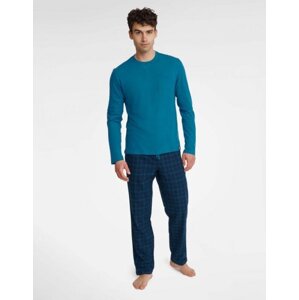 Henderson Unusual 40947-55X modré Pánské pyžamo XXXL modrá